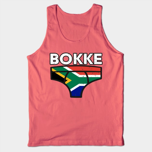 Bokke - Springboks 2019 Rugby World Cup Champions Tank Top by Arend Studios